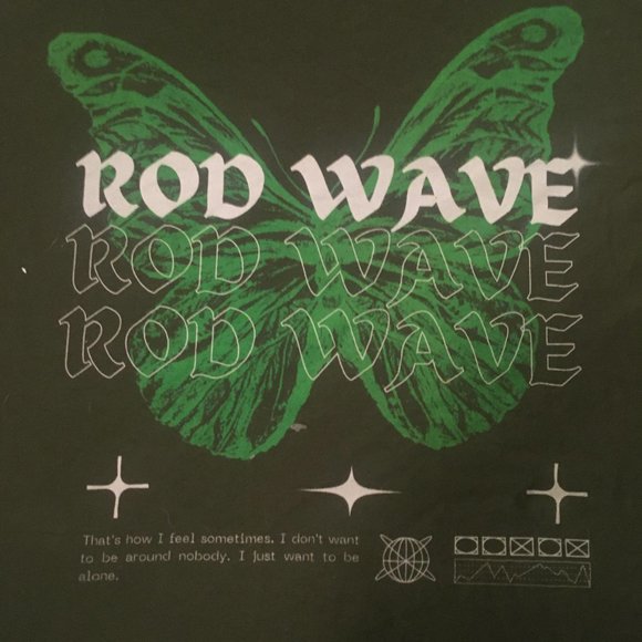 Green ROD WAVE graphic tee - Picture 3 of 3